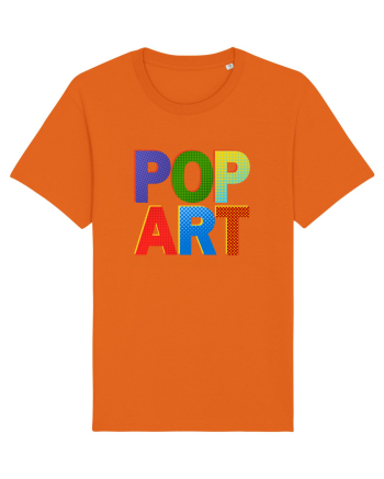 Pop Art  Comic Book Bright Orange
