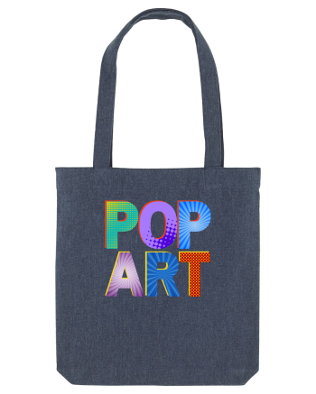 Pop Art  Comic Book Midnight Blue