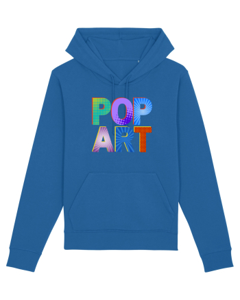 Pop Art  Comic Book Royal Blue
