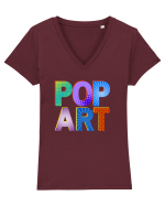 Pop Art  Comic Book Tricou mânecă scurtă guler V Damă Evoker