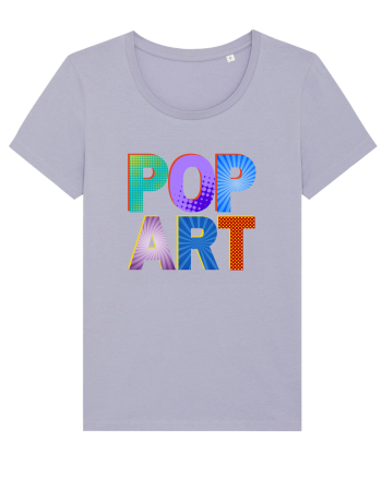 Pop Art  Comic Book Lavender