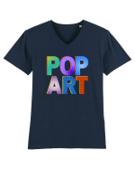 Pop Art  Comic Book Tricou mânecă scurtă guler V Bărbat Presenter