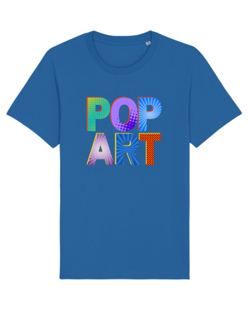 Pop Art  Comic Book Royal Blue