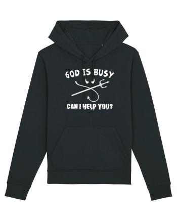 God is busy. Black