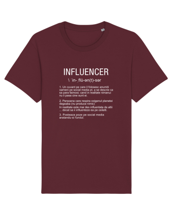 Influencer Burgundy