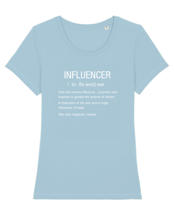 Influencer Sky Blue