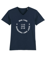 Real Cars Tricou mânecă scurtă guler V Bărbat Presenter
