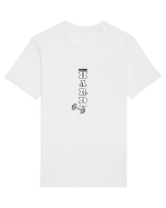 Work Hard Tricou mânecă scurtă Unisex Rocker
