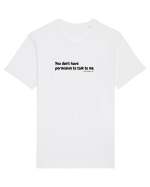 You don't have permission... Tricou mânecă scurtă Unisex Rocker