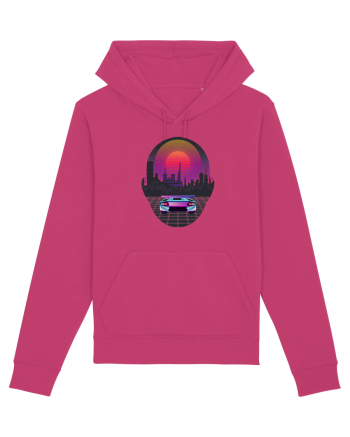Retro Vapor Wave Man Raspberry