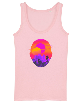 Retro Vapor Wave Man Cotton Pink