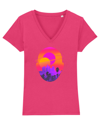 Retro Vapor Wave Man Raspberry
