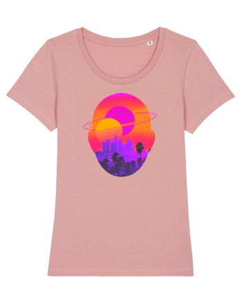 Retro Vapor Wave Man Canyon Pink