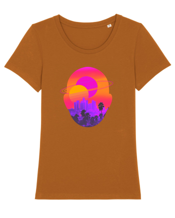 Retro Vapor Wave Man Roasted Orange