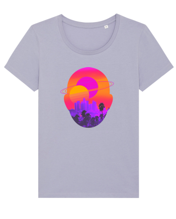 Retro Vapor Wave Man Lavender