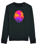 Retro Vapor Wave Man Bluză mânecă lungă Unisex Rise