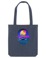 Retro Vapor Wave Man Sacoșă textilă