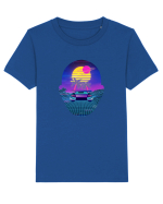 Retro Vapor Wave Man Tricou mânecă scurtă  Copii Mini Creator