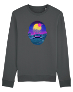 Retro Vapor Wave Man Bluză mânecă lungă Unisex Rise