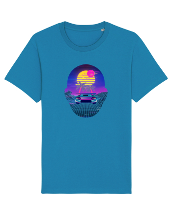 Retro Vapor Wave Man Azur