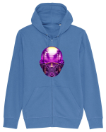 Retro Vapor Wave Man Hanorac cu fermoar Unisex Connector