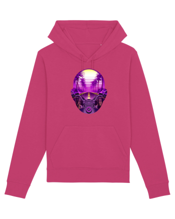 Retro Vapor Wave Man Raspberry
