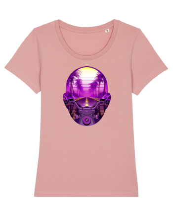 Retro Vapor Wave Man Canyon Pink