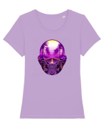 Retro Vapor Wave Man Tricou mânecă scurtă guler larg fitted Damă Expresser
