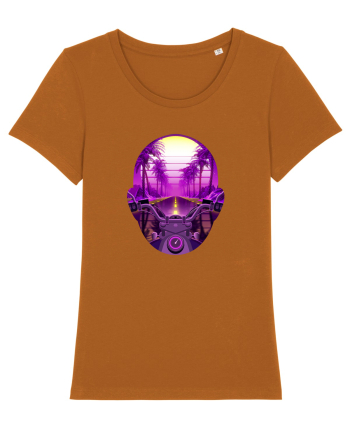 Retro Vapor Wave Man Roasted Orange