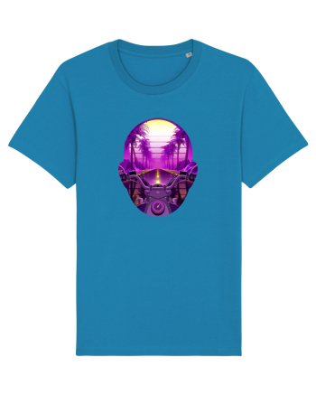 Retro Vapor Wave Man Azur