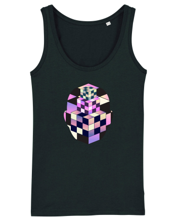 Retro Vapor Wave Man Black