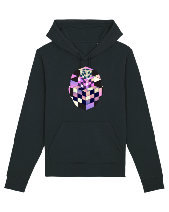 Retro Vapor Wave Man Black