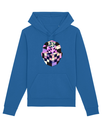 Retro Vapor Wave Man Royal Blue