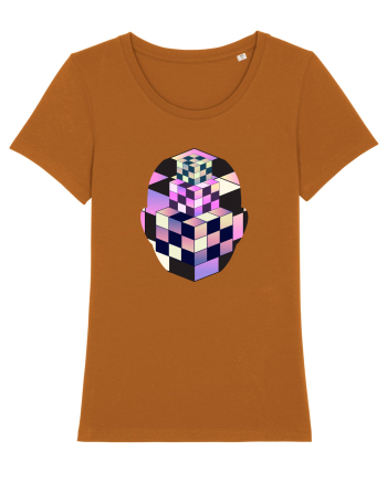 Retro Vapor Wave Man Roasted Orange