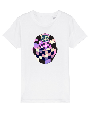 Retro Vapor Wave Man White