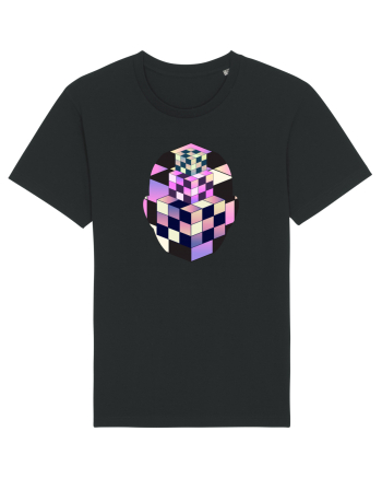 Retro Vapor Wave Man Black