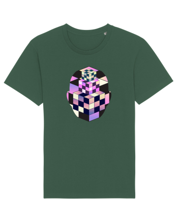 Retro Vapor Wave Man Bottle Green