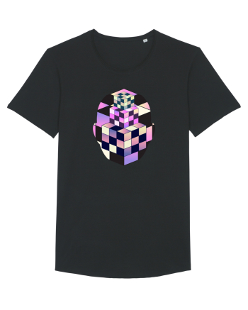 Retro Vapor Wave Man Black