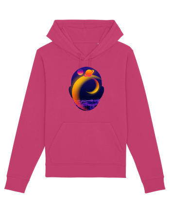 Retro Vapor Wave Man Raspberry