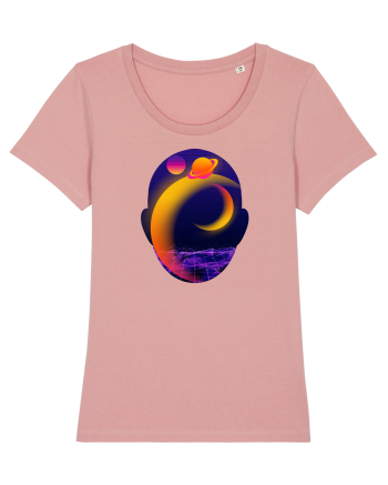 Retro Vapor Wave Man Canyon Pink