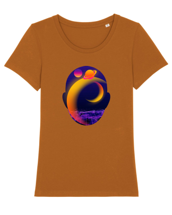 Retro Vapor Wave Man Roasted Orange