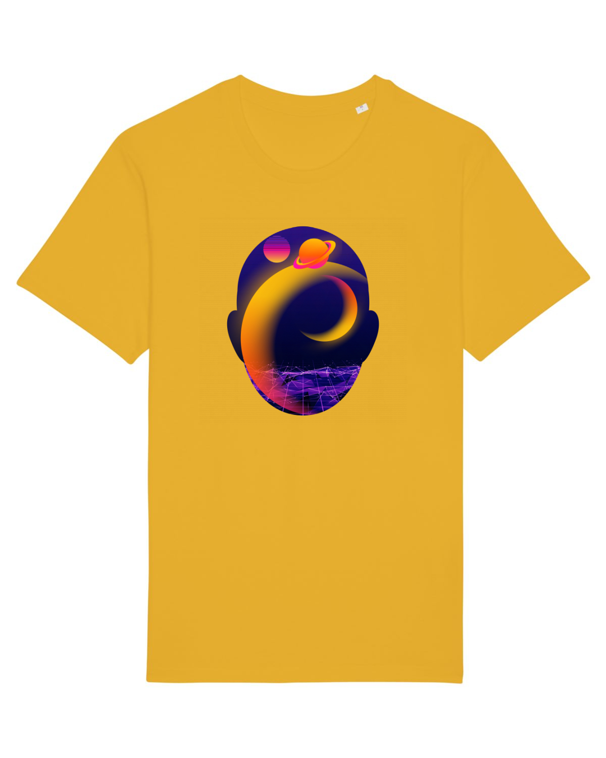 Tricou mânecă scurtă Unisex Rocker Spectra Yellow