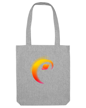 Retro Vapor Wave Man Heather Grey