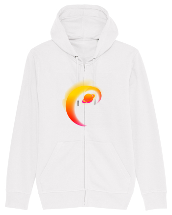 Retro Vapor Wave Man White