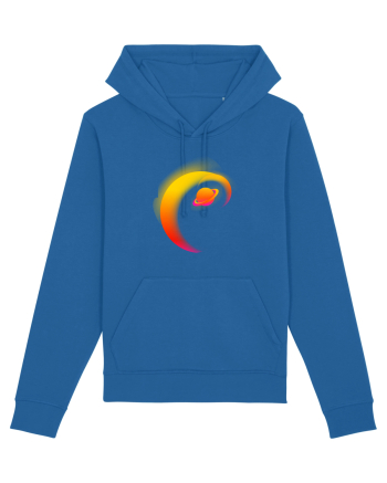 Retro Vapor Wave Man Royal Blue