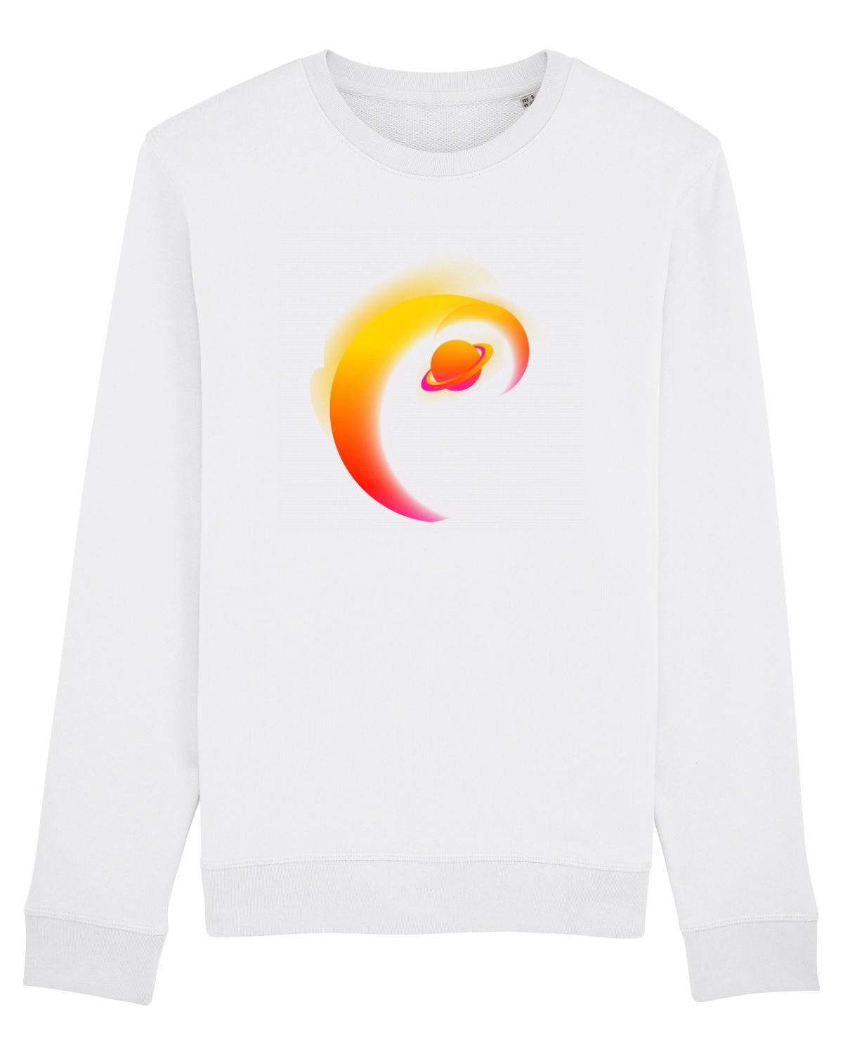 Bluză mânecă lungă Unisex Rise White