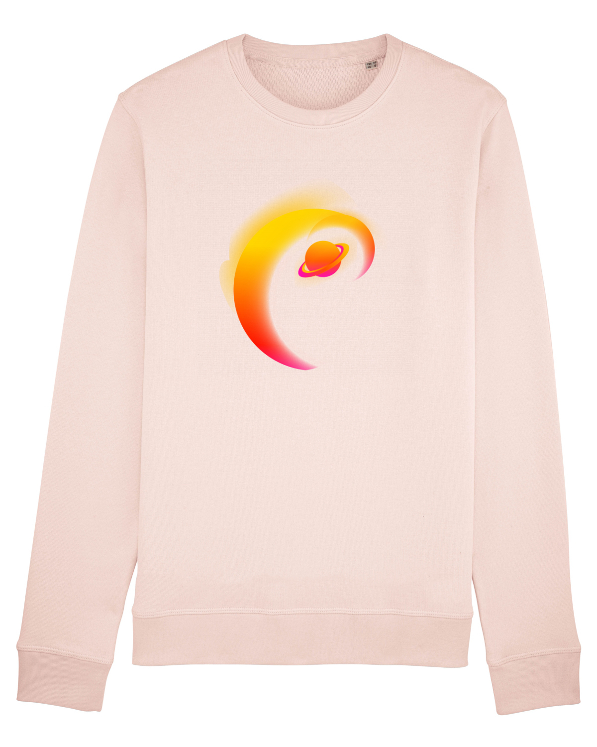 Bluză mânecă lungă Unisex Rise Candy Pink