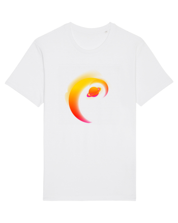 Retro Vapor Wave Man White