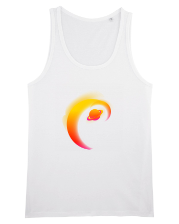 Retro Vapor Wave Man White