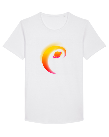 Retro Vapor Wave Man White
